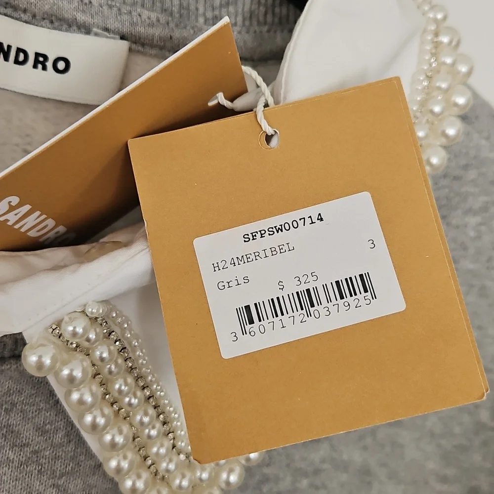 SANDRO layered sweatshirt - Picture 9 of 15